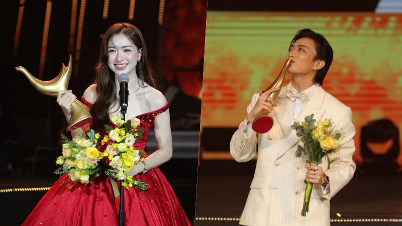 Lễ trao giải Cống hiến 2026: Hoà Minzy thắng hạng mục ‘Nữ ca sĩ của năm’, Soobin lập ‘Hat-trick’ ấn tượng