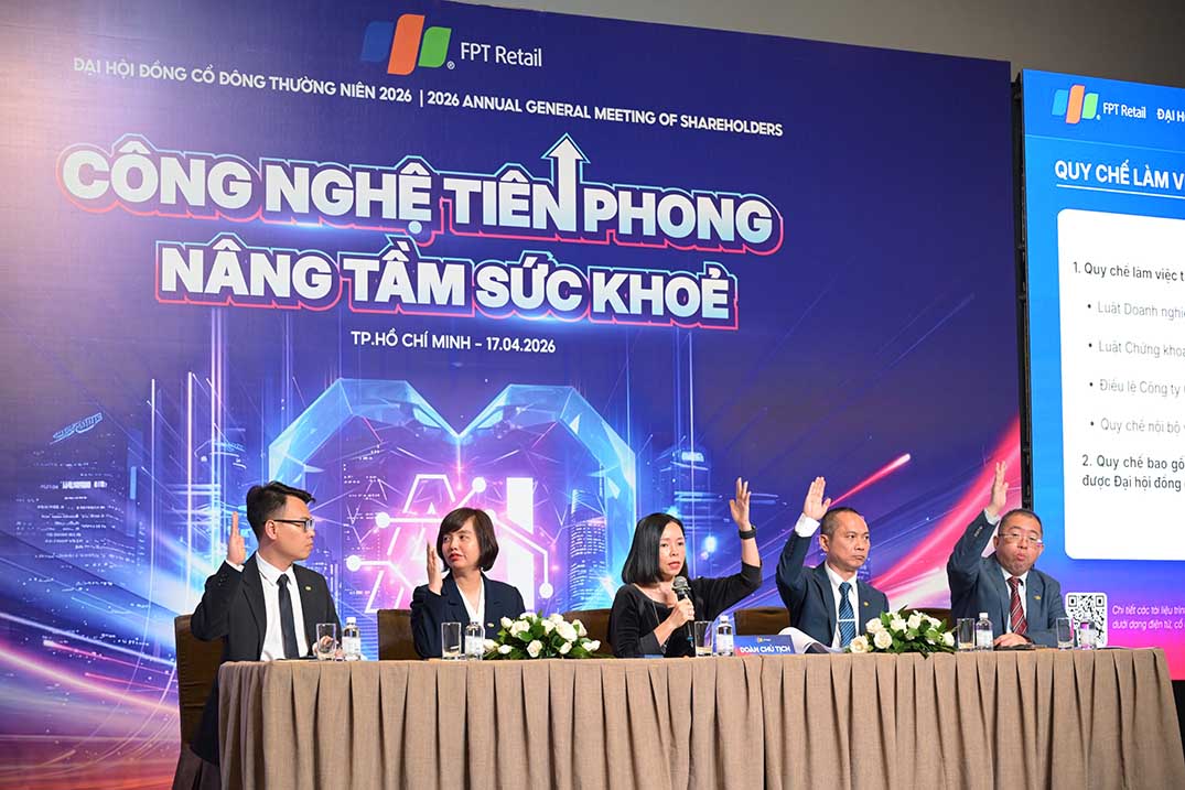 Năm 2026, FPT Retail đặt mục tiêu doanh thu 59.500 tỷ đồng