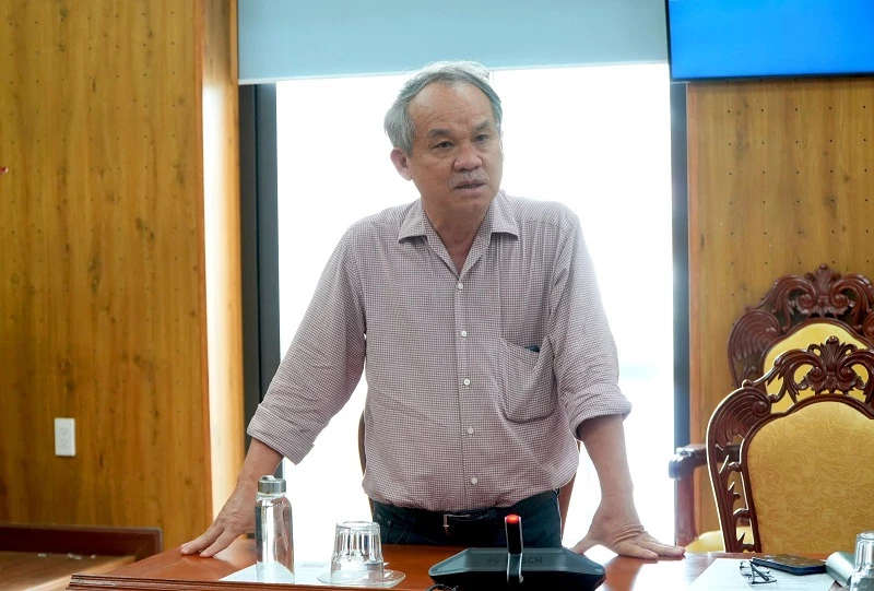 Ông Đoàn Nguyên Đức - Chủ tịch Tập đoàn Hoàng Anh Gia Lai, phát biểu tại 