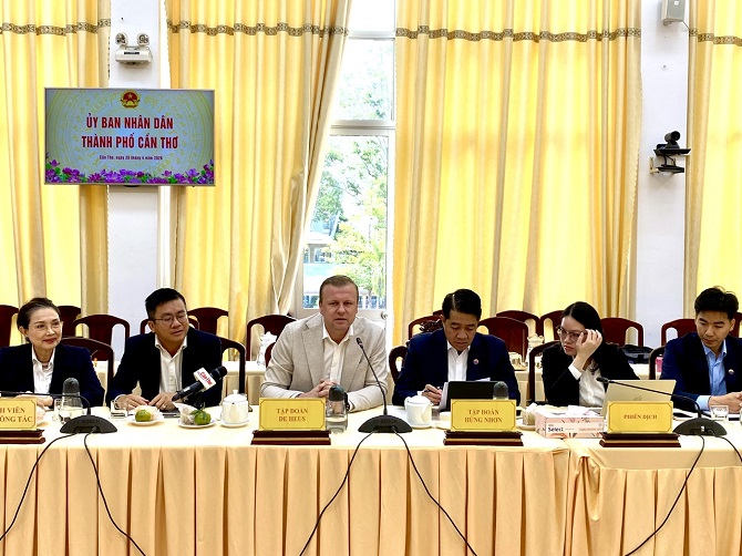 Cần Thơ cam kết đồng hành cùng 2 tập đoàn phát triển nông nghiệp công nghệ cao