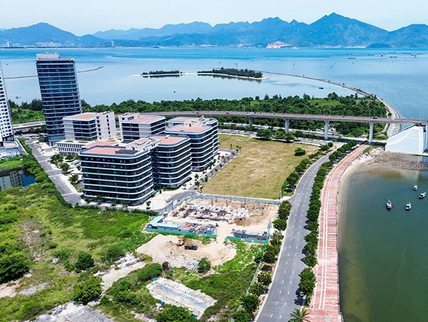 Trung tâm tài chính quốc tế tại Đà Nẵng đặt tại Khu công viên phần mềm số 2. 