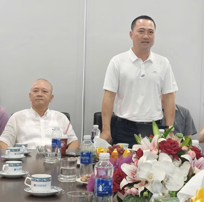  Ông Lê Ngọc Dũng - Phó CT HĐQT - phụ trách Miền Nam Công ty SUNSPACE chia sẻ định hướng của doanh nghiệp.