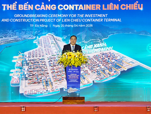 Khởi công siêu dự án cảng Liên Chiểu với vốn đầu tư hơn 45.000 tỷ đồng