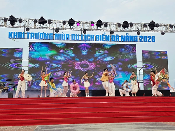 Khai trương mùa du lịch biển Đà Nẵng 2026.