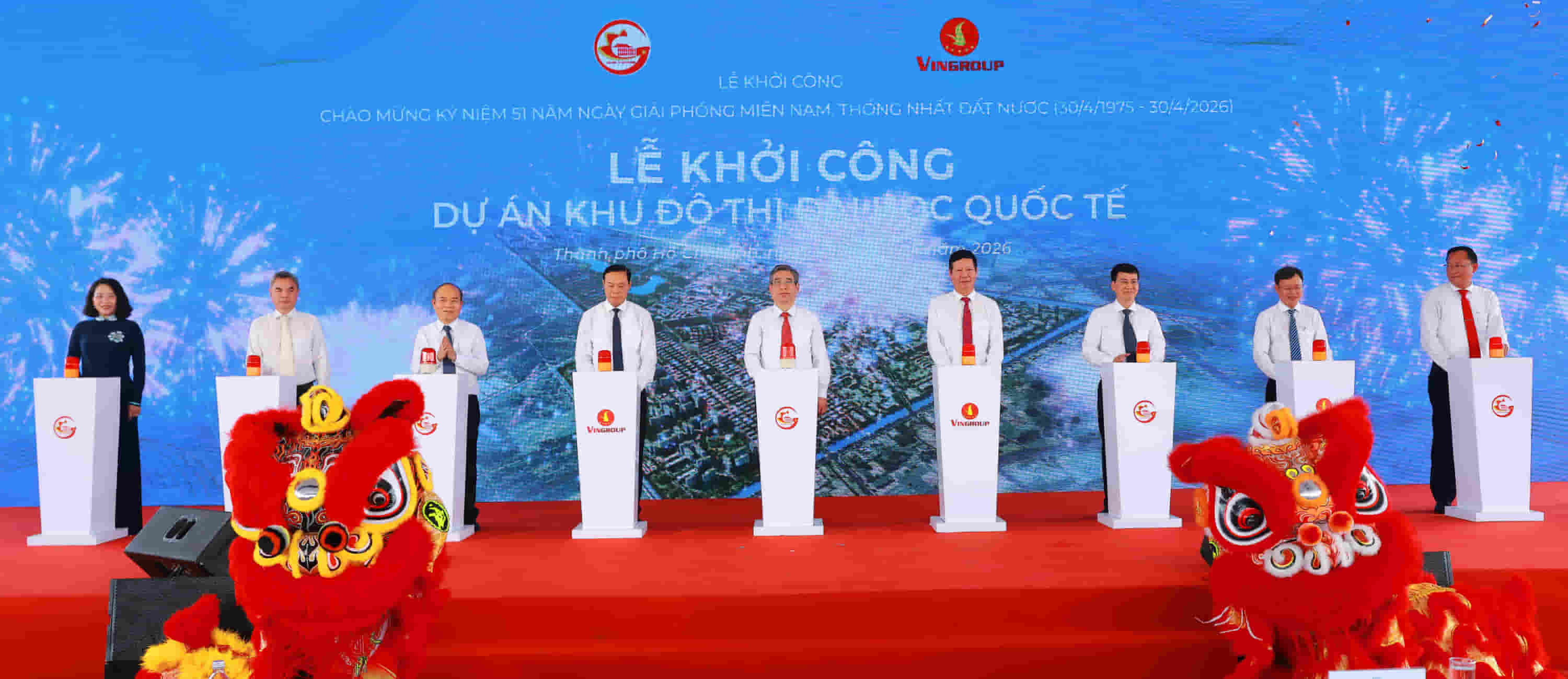 Vingroup khởi công Khu đô thị Đại học Quốc tế gần 880ha tại Tây Bắc TP Hồ Chí Minh