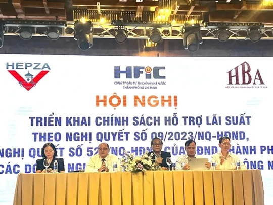 TP Hồ Chí Minh hỗ trợ lãi suất cho doanh nghiệp khu chế xuất, khu công nghiệp