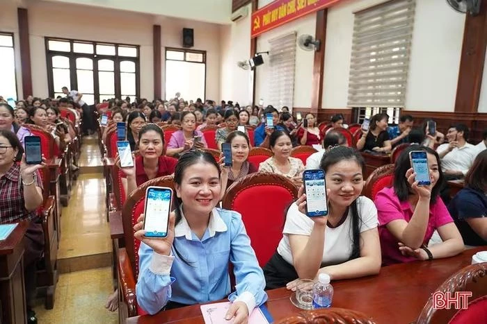 Các đại biểu tham gia tập huấn.