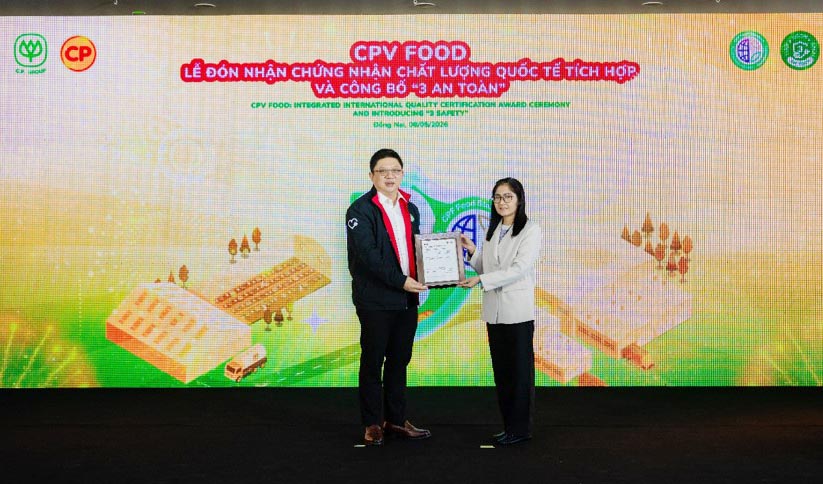 CPV Food đạt chứng nhận của Viện Tiêu chuẩn Anh quốc