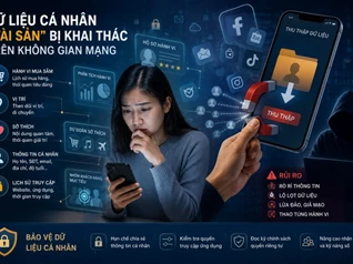 Khi dữ liệu cá nhân trở thành 'tài sản' bị khai thác trên không gian mạng