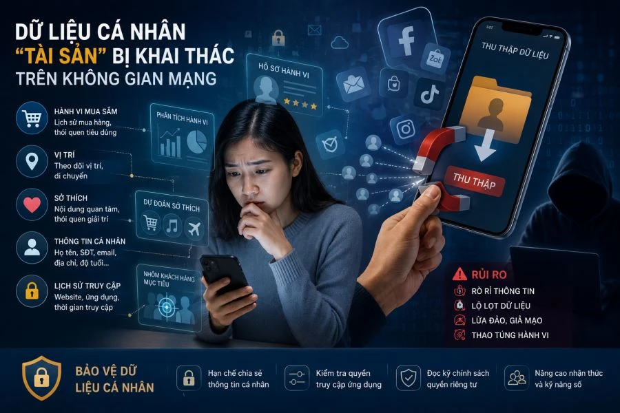Người dùng ngày càng khó bảo vệ thông tin cá nhân trước các nền tảng số
