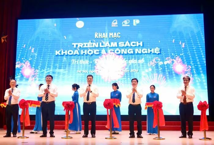 Triển lãm Sách Khoa học và Công nghệ 2026 thúc đẩy văn hóa đọc số