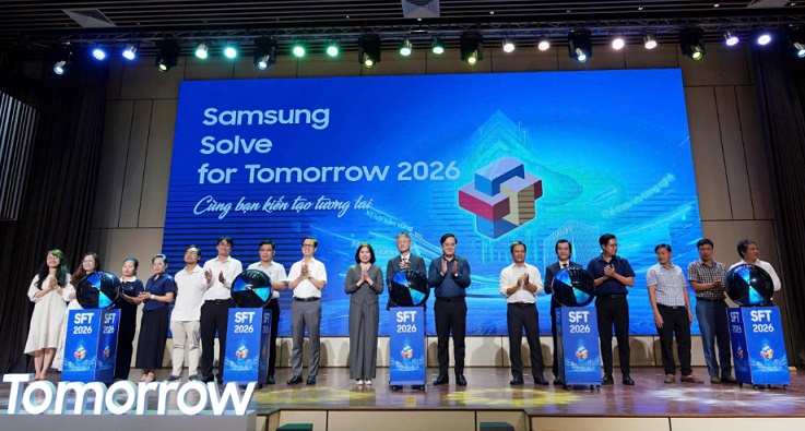 Phát động cuộc thi Samsung Solve for Tomorrow 2026 tại miền Trung