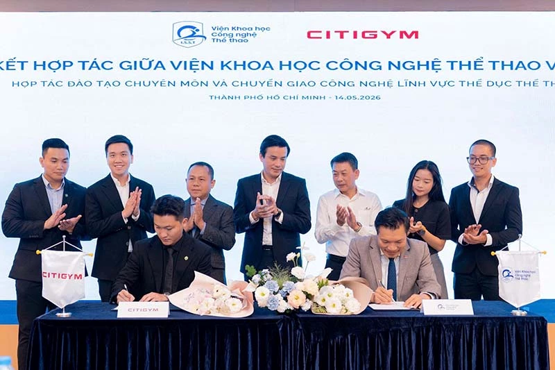 Ký kết hợp tác giữa Viện Khoa học Công nghệ Thể thao và CITIGYM.
