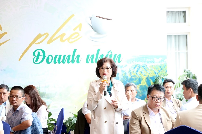 Bà Võ Thị Khiết – Phó Tổng cố vấn Tập đoàn Liên Minh chia sẻ tại chương trình.