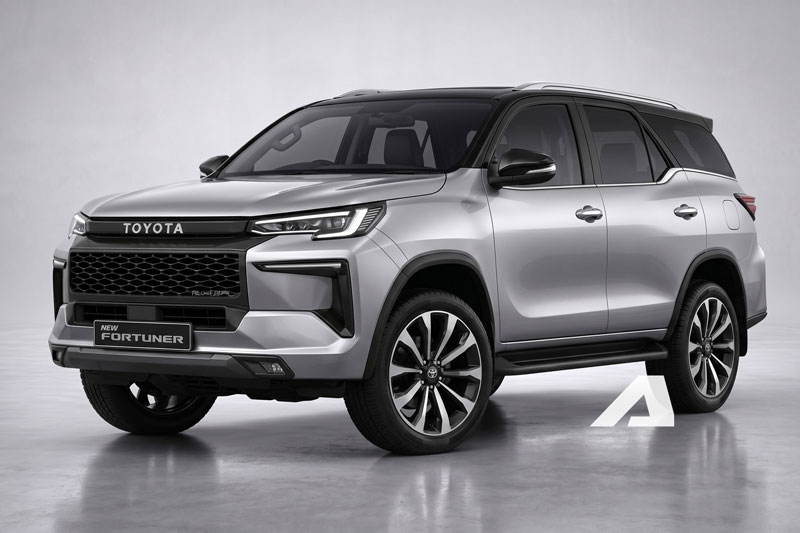 Hé lộ thời điểm Toyota Fortuner hybrid thế hệ mới ra mắt