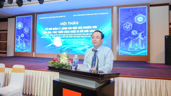 Quảng Trị bàn giải pháp đổi mới quản lý khoa học, công nghệ