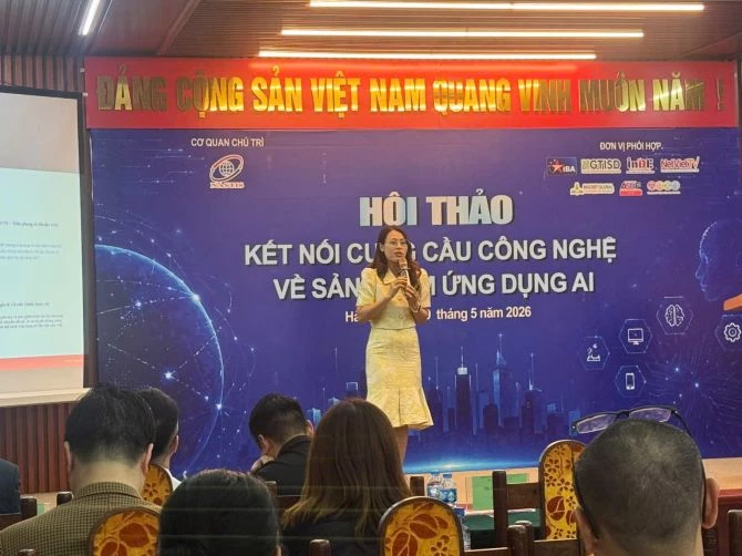 Bà Jenny Nguyễn - Trưởng Cộng đồng công nghệ AI Techfest Việt Nam, Tổng Giám đốc Công ty NetVietTV.