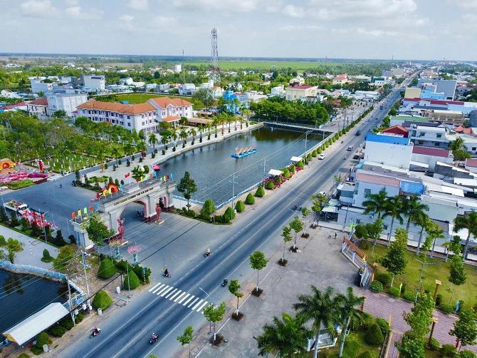 Ảnh 1: Phường Giá Rai (Cà Mau) ngày nay.