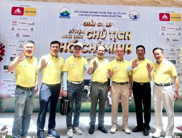Giải golf doanh nhân Nghệ Tĩnh: Gắn kết doanh nhân, lan tỏa giá trị cộng đồng