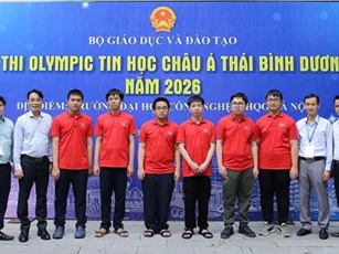 Việt Nam giành 2 HCV Olympic Tin học châu Á - Thái Bình Dương