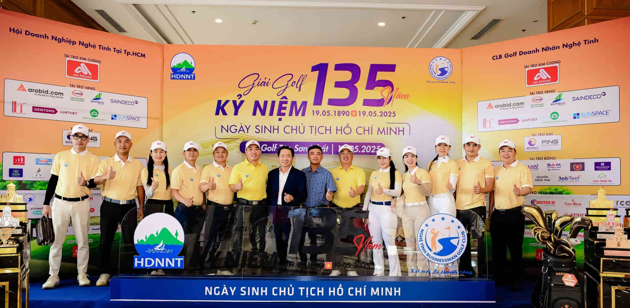 Giải golf doanh nhân Nghệ Tĩnh: Gắn kết doanh nhân, lan tỏa giá trị cộng đồng