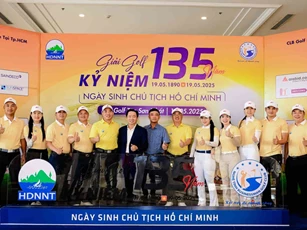 Giải golf doanh nhân Nghệ Tĩnh: Gắn kết doanh nhân, lan tỏa giá trị cộng đồng