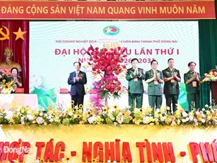 Bế mạc Đại hội đại biểu Hội Doanh nghiệp doanh nhân Cựu chiến binh TP Đồng Nai nhiệm kỳ 2026-2031