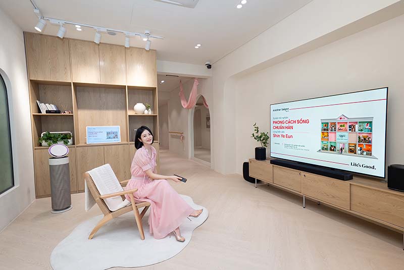 LG Electronics đưa nữ diễn viên Shin Ye Eun đến Việt Nam