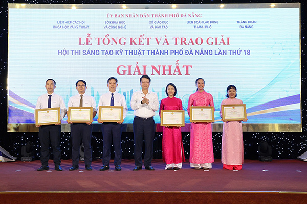EVNCPC ghi dấu ấn với 13 giải thưởng tại Hội thi Sáng tạo kỹ thuật TP Đà Nẵng lần thứ 18