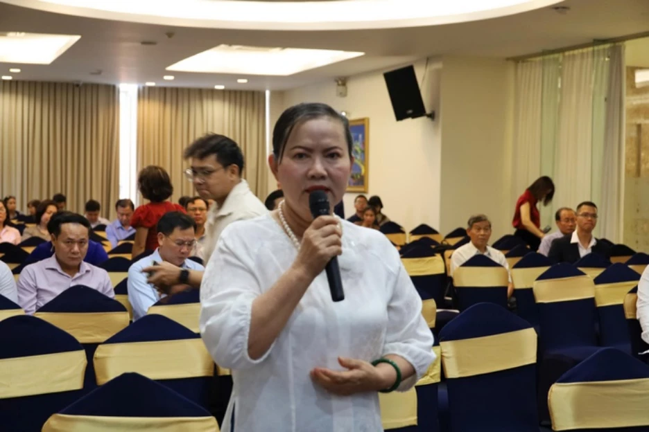 Bà Nguyễn Nam Phương - Chủ tịch HĐTV, Tổng Giám đốc Công ty Lan Anh.