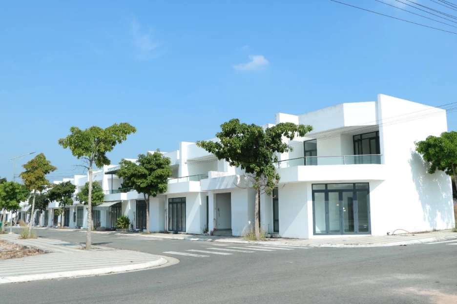 Một góc của dự án NOXH Lan Anh 7B do Công ty TNHH Lan Anh làm chủ đầu tư.