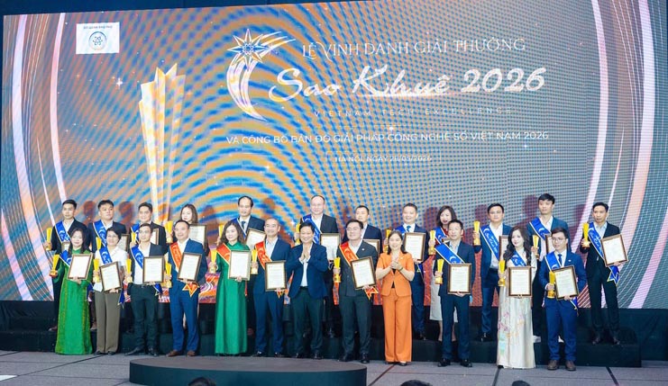 Sao Khuê 2026: Vinh danh 123 giải pháp công nghệ Việt đột phá