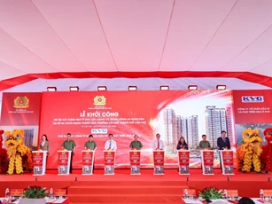 Cần Thơ khởi công dự án nhà ở cho lực lượng công an nhân dân