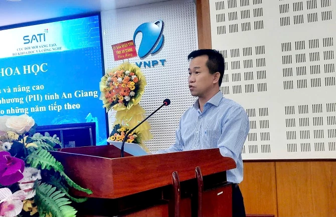 Ông Chu Thúc Đạt Phó Cục Trưởng thường trực Cục đổi mới sáng tạo Bộ Khoa học và Công nghệ đưa ra nhiều giải pháp về cạnh tranh đổi mới sáng tạo trong giai đoạn mới.