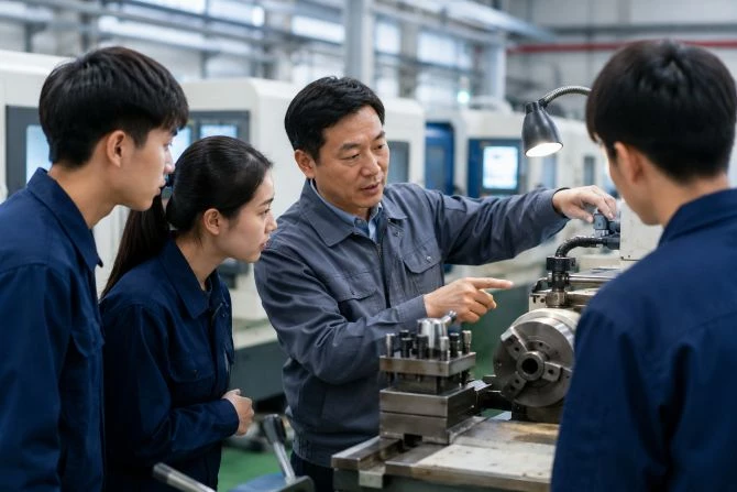 Theo dự thảo Thông tư mới, các giảng viên phải trực tiếp tham gia hoạt động sản xuất, kinh doanh tại doanh nghiệp. Ảnh minh họa.