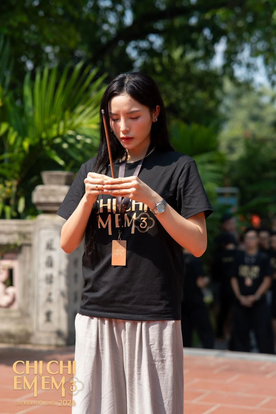 Hoa hậu Kỳ Duyên tại lễ khai máy phim 