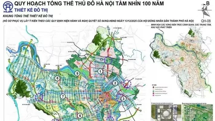 Hà Nội chuẩn bị công bố quy hoạch phát triển tầm nhìn 100 năm.