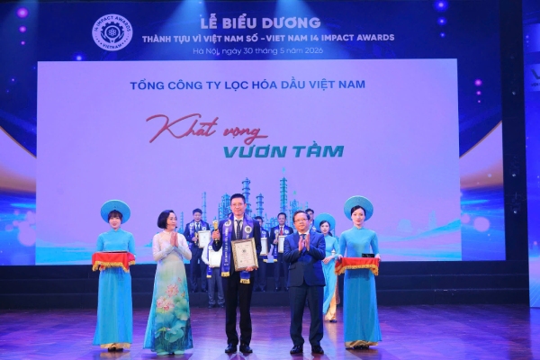 Công ty Lọc hoá dầu Việt Nam thắng lớn tại I4 Impact Awards 2026