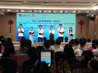 Thanh niên Việt - Trung giao lưu ngôn ngữ, kết nối văn hóa qua chương trình ‘Đối thoại Tri âm’