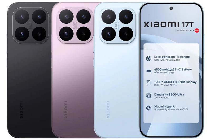 Xiaomi 17T.