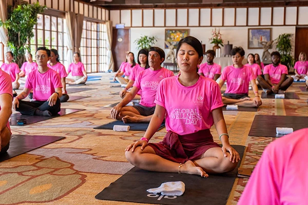 Sự kiện hưởng ứng Ngày Sức khỏe toàn cầu được V-Senses Wellness & Spa tổ chức thường niên. 