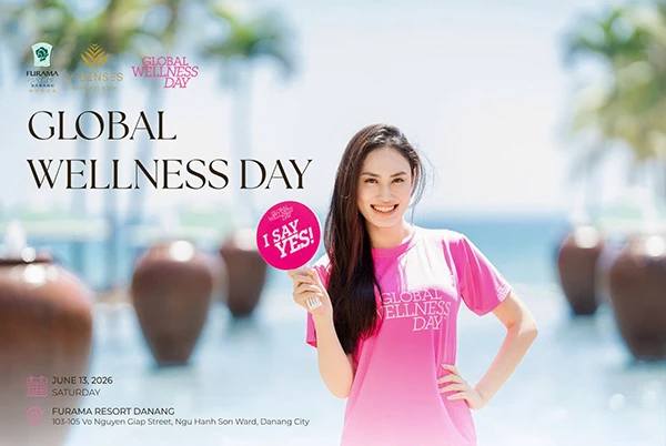 Chương trình “Join us in celebrating Joy” (Cùng nhau đánh thức niềm vui) hưởng ứng Ngày Sức khỏe toàn cầu năm 2026 sẽ được tổ chức tại Furama Resort Đà Nẵng vào ngày 13/6.