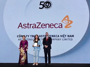 AstraZeneca Việt Nam tiếp tục được vinh danh phát triển bền vững