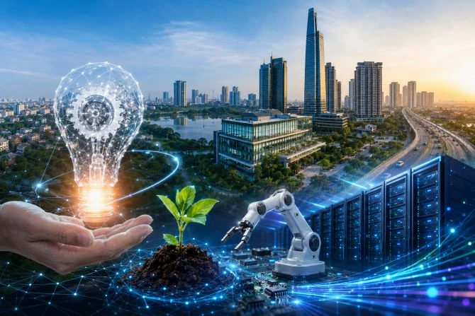 Hà Nội thành lập Quỹ Phát triển khoa học, công nghệ và đổi mới sáng tạo. Ảnh minh họa.