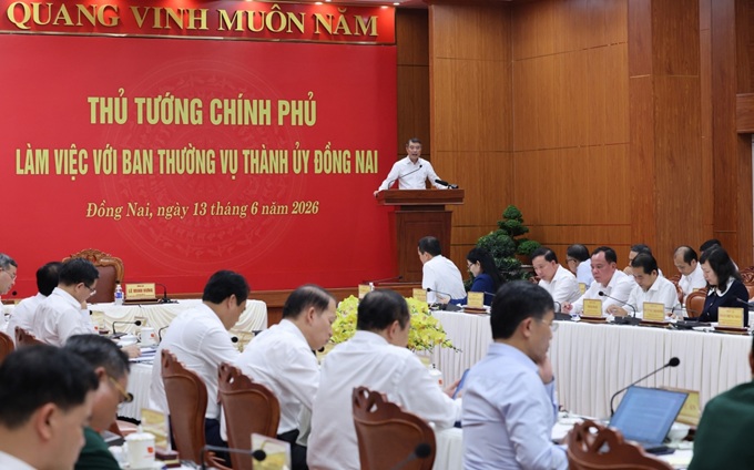 Thủ tướng giao các bộ, ngành tập trung giải quyết các kiến nghị của TP Đồng Nai