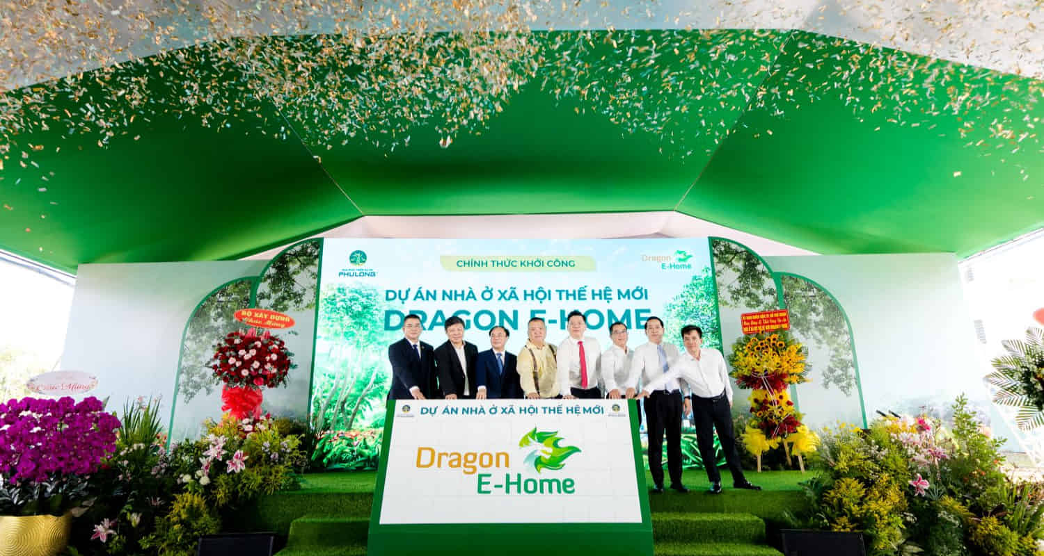 Khởi công Dragon E-Home, mở thêm cơ hội an cư cho người lao động TP Hồ Chí Minh