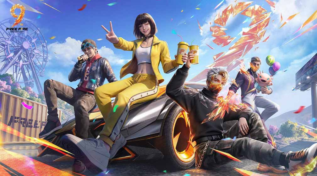 Garena khởi động chuỗi sự kiện 9 năm ra mắt Free Fire 