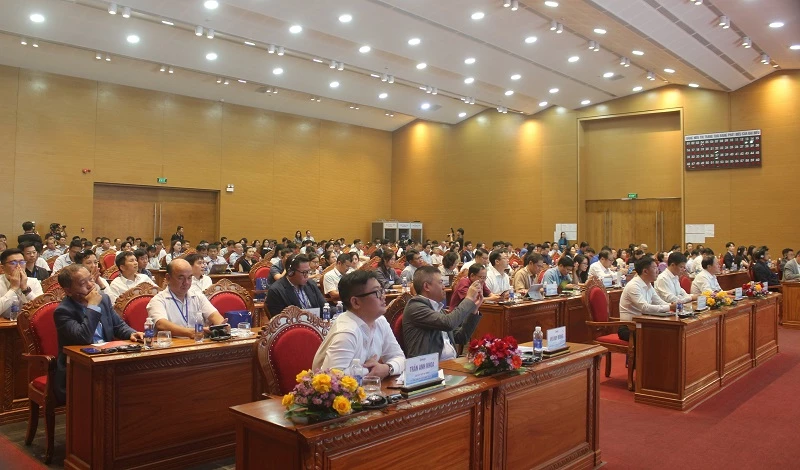 Hội thảo thu hút đông đảo doanh nghiệp tham gia.