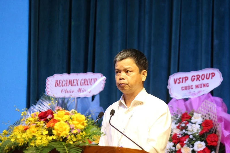 Ông Nguyễn Hữu Quế - Phó Chủ tịch UBND tỉnh Gia Lai, phát biểu khai mạc hội thảo.