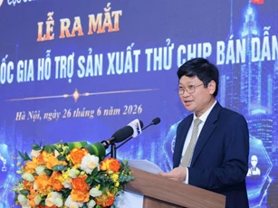 Ra mắt Trung tâm quốc gia hỗ trợ sản xuất thử chip bán dẫn